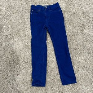EUC Crewcuts royal blue corduroy pants